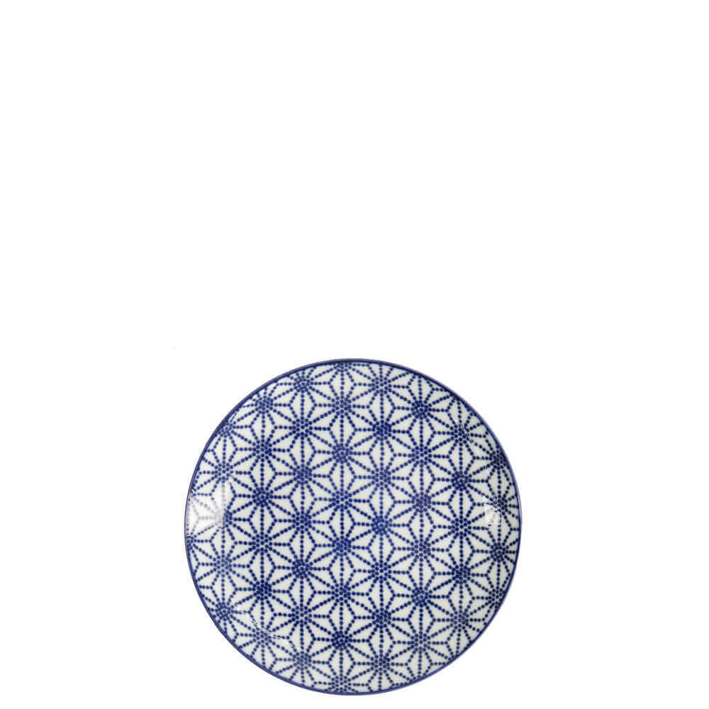 Tokyo Design Studio Nippon Blue Star Plate 16cm